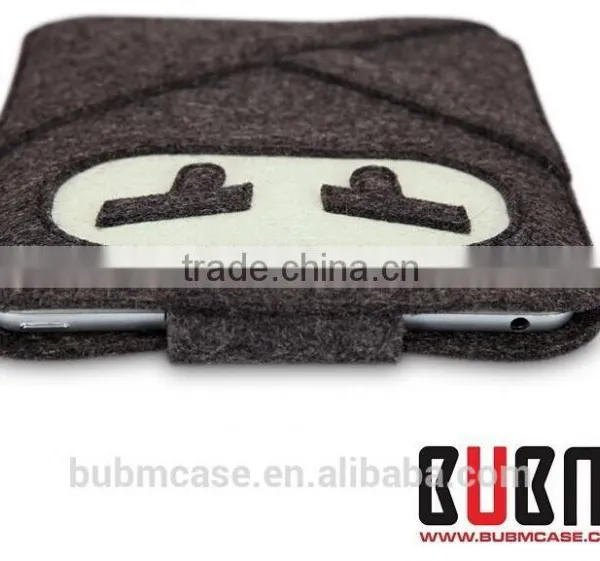 2015 NEW BUBM BLACK TABLET HOT SELLING WOOL 7.9 Inch Cute Cartoon Naruto Bag photo-3