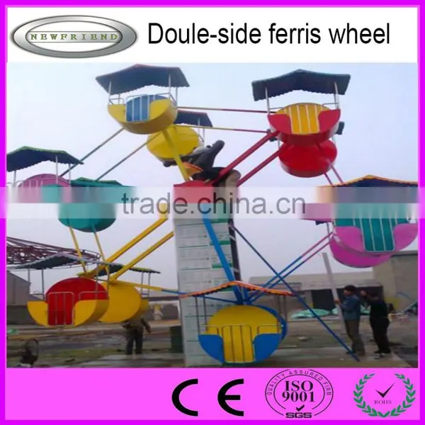 Manufacturer China Amusement Rides Double Sides Ferris Wheel For Sale photo-2