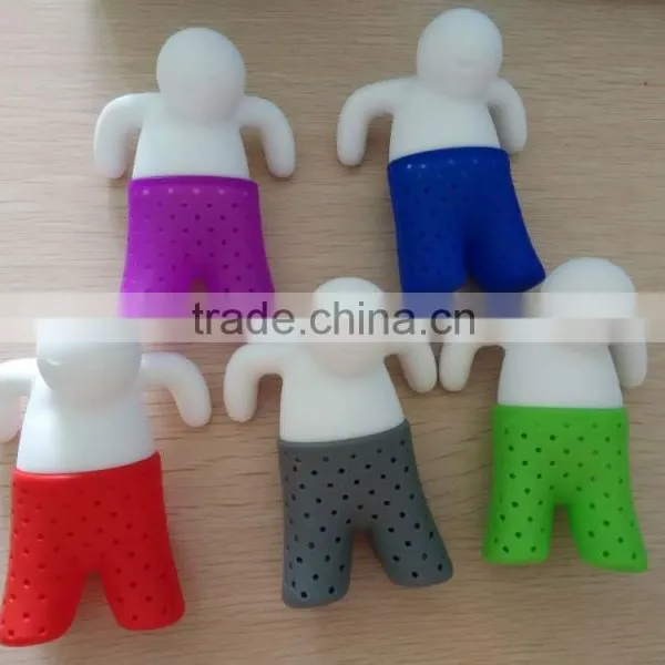 Novelty Design Silicone Tea Strainer Tea Infuser Tea Steeper