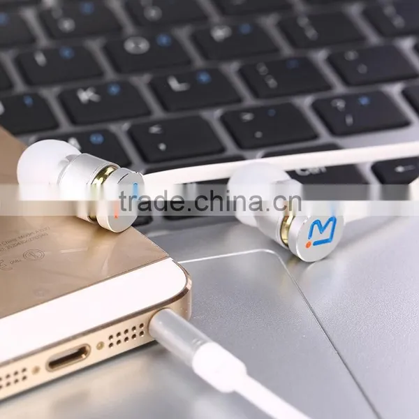 2016 Promotional Gift EPM200 Metal Earphone Mobile Phone OEM Logo Design Metal Microphone Earphone photo-6