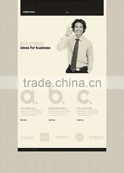 Trade Center Website Design