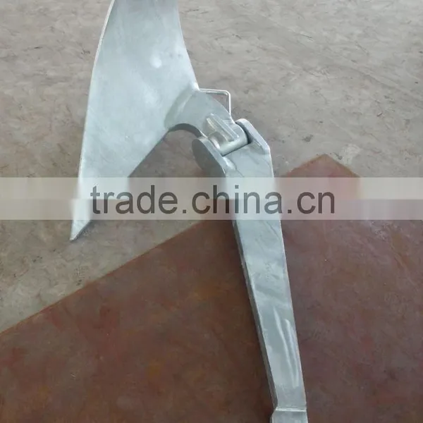Hot Dip Galvanized / Stainless Steel 316 Plough Boat Anchor photo-3