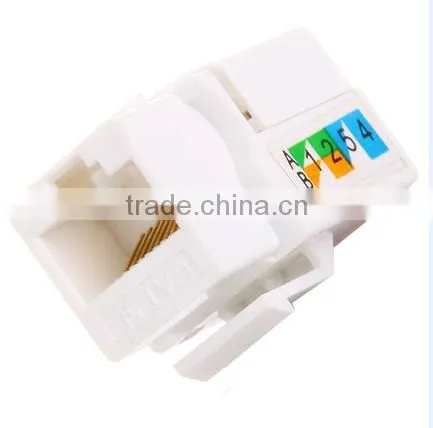 CAT 5E/ 6 Unshielded RJ45 Keystone Jack photo-3
