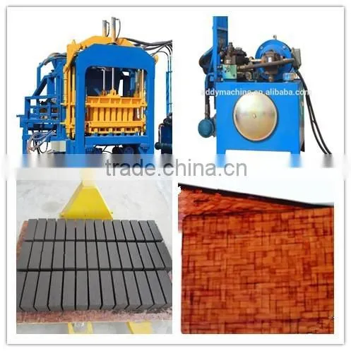 QT4-15C Professional Automatic Naturally Cured Perforated Brick Making Machine photo-2