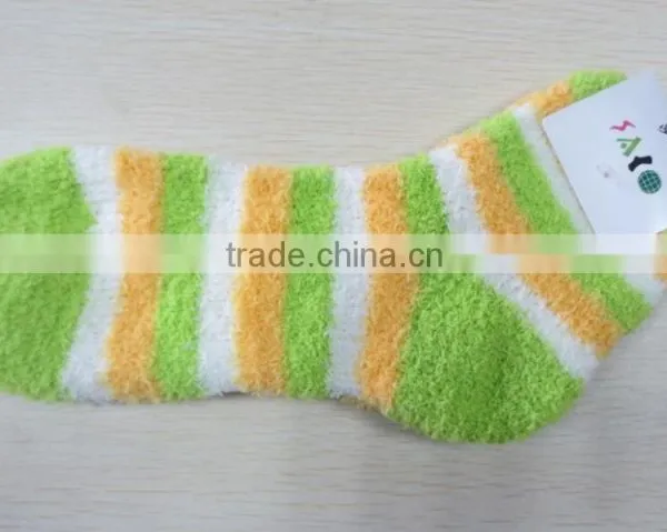 Fluffy Stripe Socks photo-4