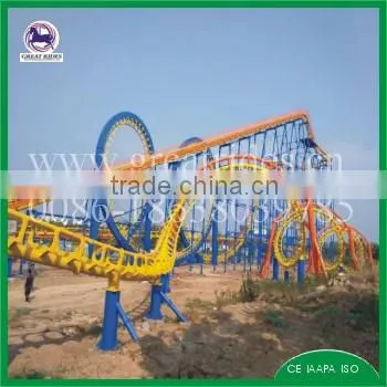 Amusement Park Attraction Thrilling Game Machine Roller Coaster photo-5