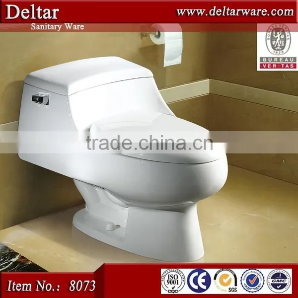 Middle East Saudi Arabia One Piece Toilet, SASO Toilet Professional Manufacturer, Washroom Ceramic Toilet WC photo-3