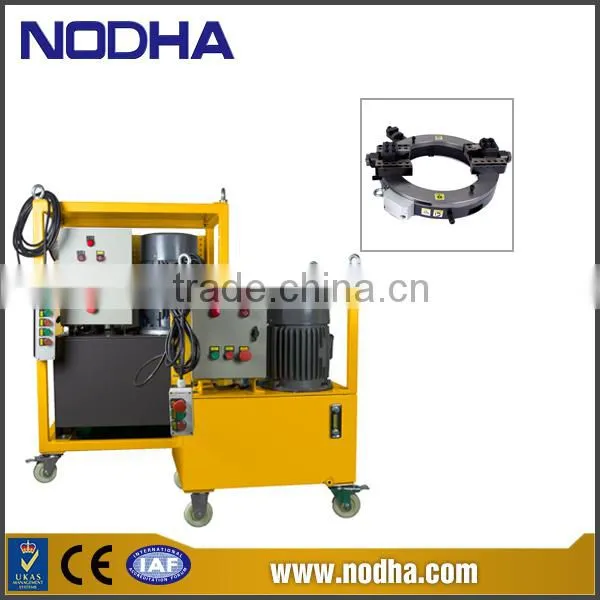 Powerful Hydraulic Driven Pipe Cold Cutting And Chamfering Machine