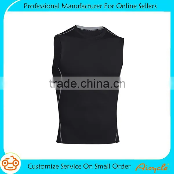 Mens Blank Custom Design Running Bodybuilding Sorts Singlet photo-3