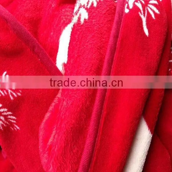 Christmas Animal Deers Printing Flannel Blanket photo-2
