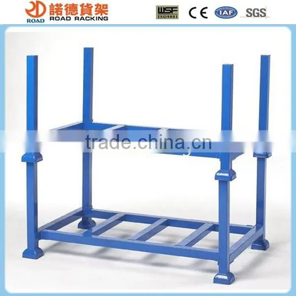 Foldable Metal Pallet Stacking Rack photo-4