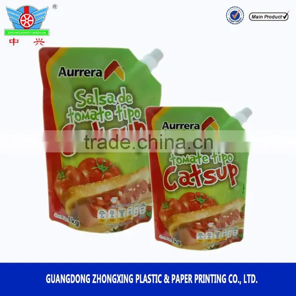 Hot Selling Customized Printed Plastic Water Pouch With Spout photo-4