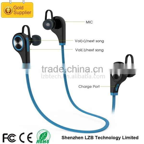 QY9 In-ear Neckband Wireless Bluetooth Earphone Sport for Samsung TV photo-3