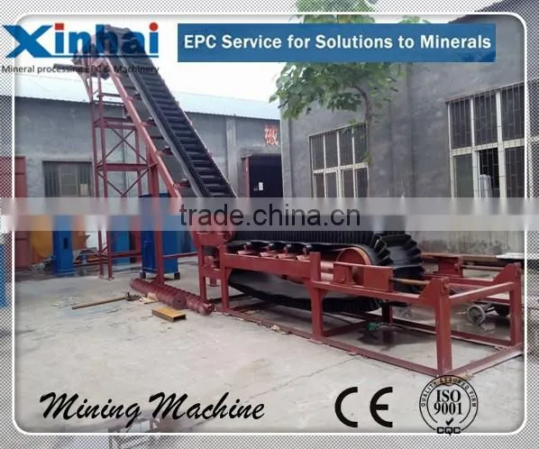 High Conveying Efficiency Belt Conveyor With High Inclination Angle