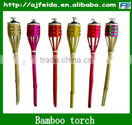 FD-007 Rainbow Bamboo Torch for Festival