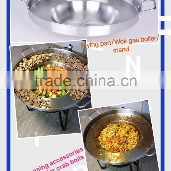 Cazo Stainless Steel Large 16" Heavy Duty Caso Para Carnitas Acero Inoxidable photo-3