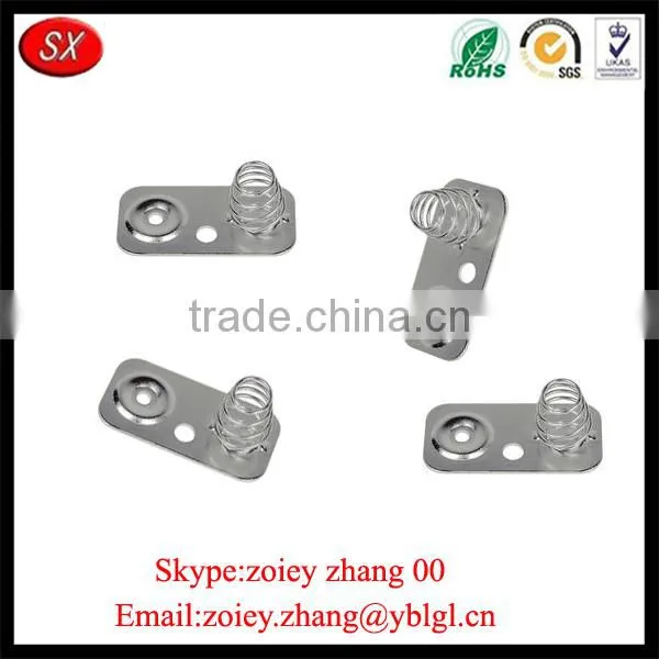 Dongguan China Custom Made SUS304 Metal Small Battery Contact Plate photo-5
