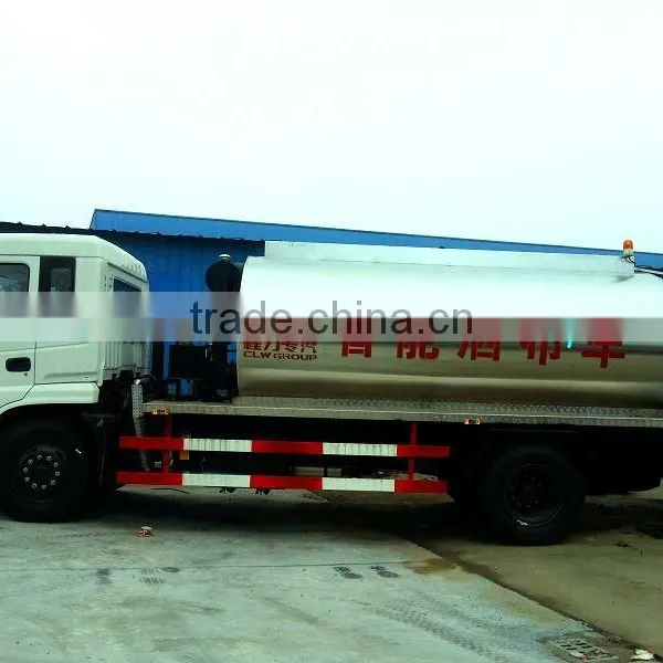 6 Wheelers Asphalt Distributor Truck,asphalt Spray Ruck,bitumen Distributor Truck 8-10cbm photo-3