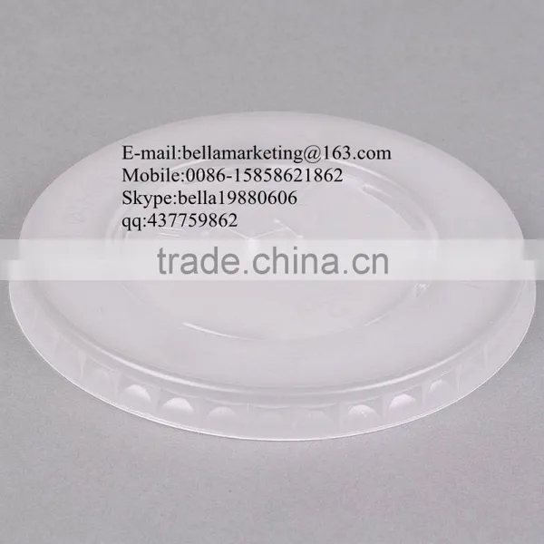 Manufacturer Plastic PS Flat Lid for Beverage Cup Disposable Use photo-4