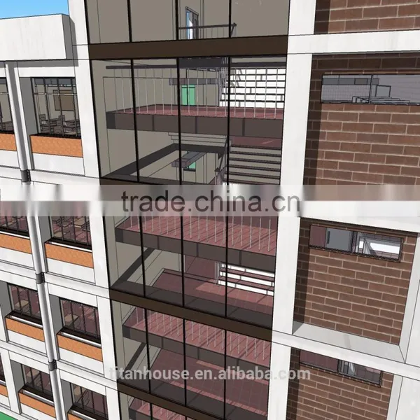 Low Cost Galvanized Steel Frame Kit School Building Projects photo-2