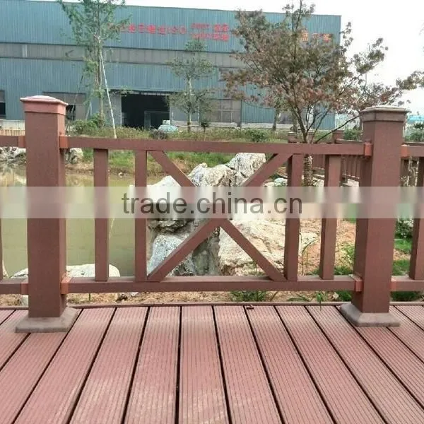 Eco Friendly Good Selling Outdoor Engineered WPC Composite Fence Panels photo-6