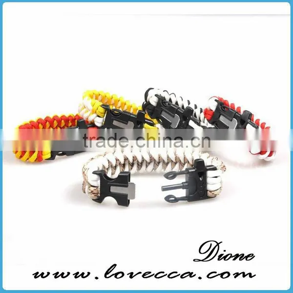 New Fashion Military 7 Strands Cheap Paracord Survival Bracelet for Outdoor Sport photo-3
