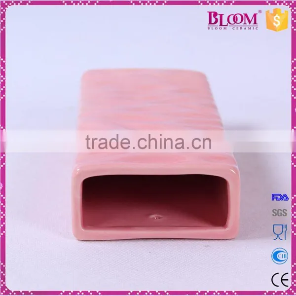 Glazed Ceramic Rectangle Hanging Aroma Humidifier photo-4