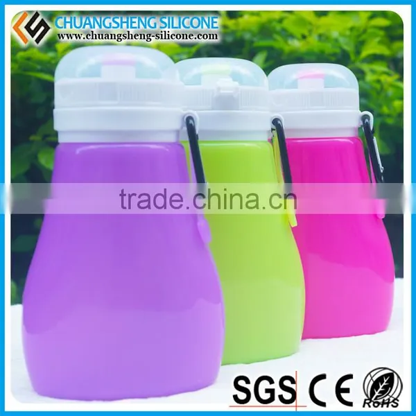 Sports Required Water Bottle, Silicone Folding Bottle, Pocket Bottle photo-6