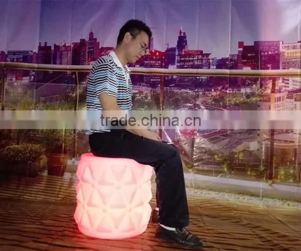 Elegant Modern Design Pineapple Shape Led Stool Chair photo-3