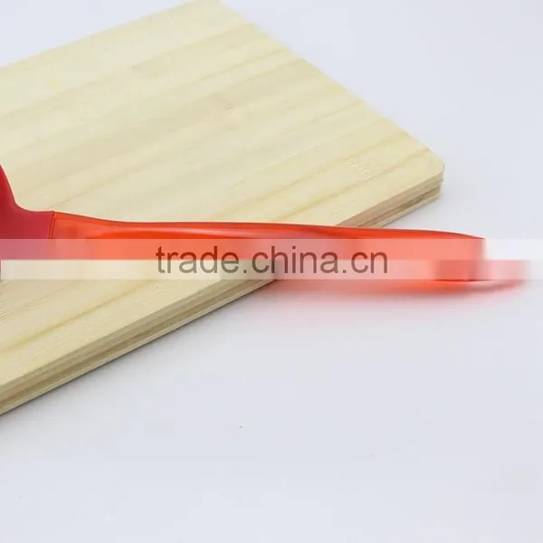 Silicone Kitchen Cooking Soup Ladle With Nylon Handle photo-3
