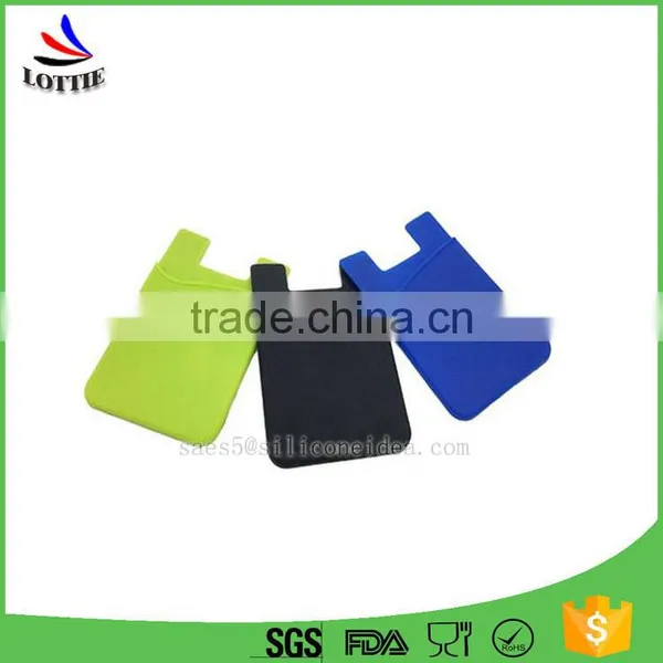Durable Soft Universal Silicone Credit Card Holder, Name Card Holder photo-4