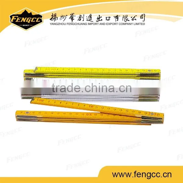 Cheap 2M Advertising Plastic Folding Ruler With Logo Printed for Promotion photo-2