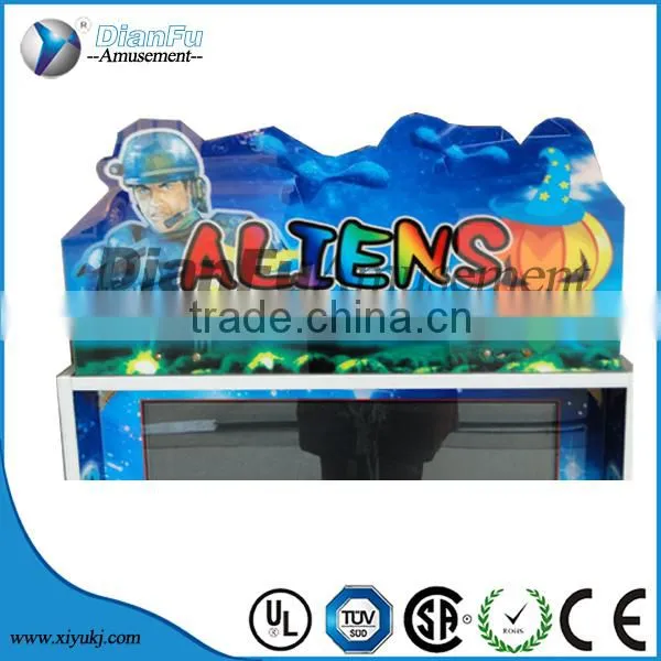 DianFu Hot Sell Kinds Alien Simulator Arcade Gun Shooting 2 Players Machine off Price Redemption Game Machine photo-3