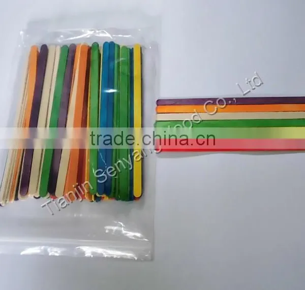 Birch Wooden DIY Toys Round DIY Craft Sticks