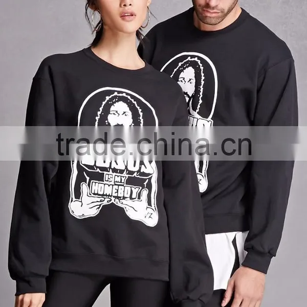 Sweatshirt Custom Print Crew Neck Sweatshirt Wholesale Custom Made in China Sweatshirts photo-2