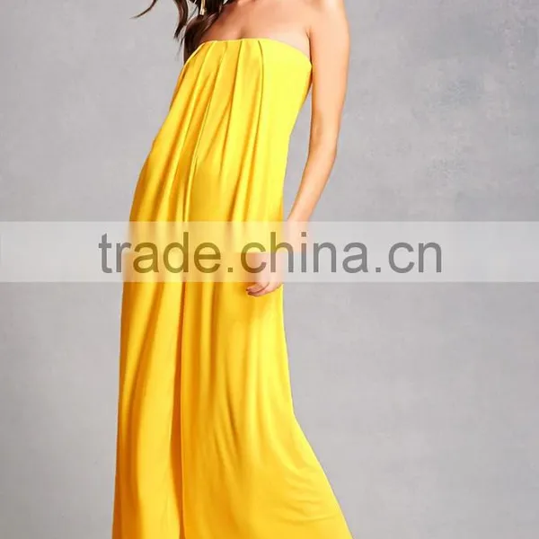 Women Suit High Fashion Clothing Strapless Palazzo Leg Cut Wide-Leg Jumpsuits Rompers Women photo-2