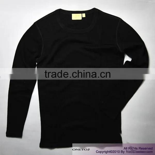 Custom Male Pure 100% New Merino Wool Men's Midweight Crew Outdoor Athletics Sports Long Sleeves Winter Clothing Thermal Underwe photo-3
