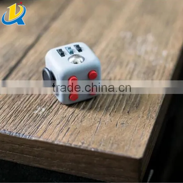 Fidget at Work or in Class Desk Toy High Quality Plastic Fidget Cube photo-5