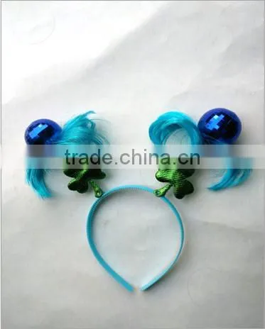 Lovely Christmas Hat and Christmas Tree Hairbands Diy Handmade Christmas Hair Jewelry for Christmas Party Gifts photo-4