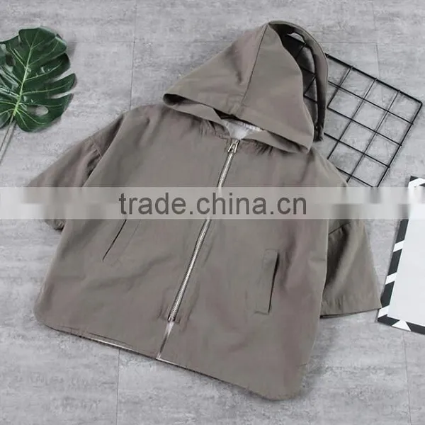 Zm35736a Fancy Boys Trench Coat Kids Life Bomber Jacket photo-5