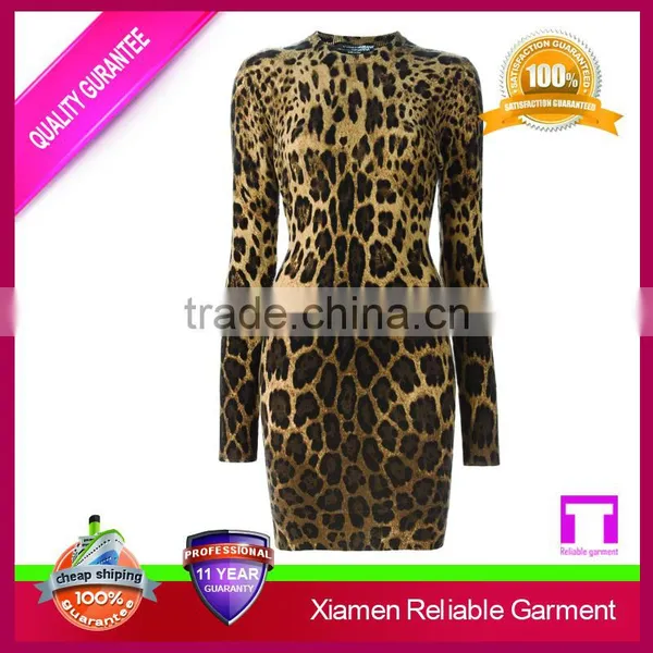 New Model Dress Knee-length Bodycon Slim Girls Party Dresses photo-5