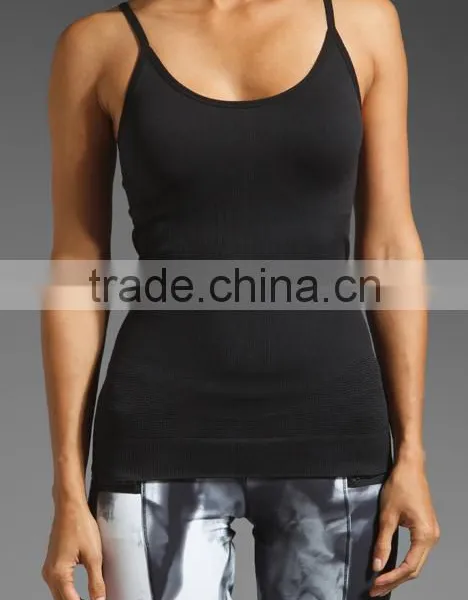 Loose Seamless Tank Tops Girls photo-2