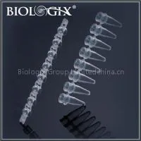 0.2ml 8 Strip Flat Cap Dome Cap Pcr Tubes