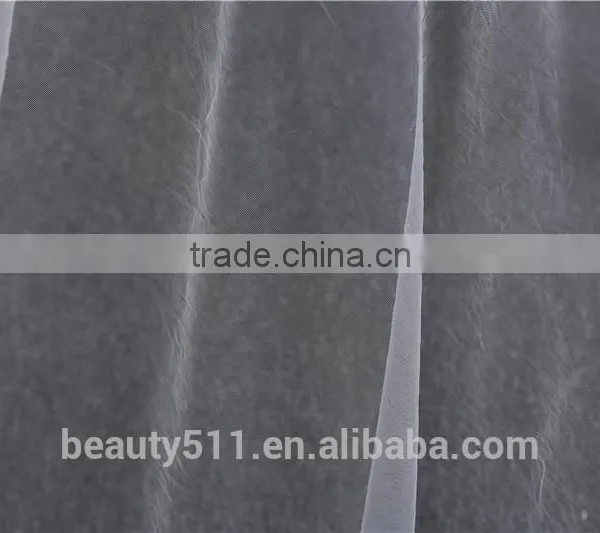 2017 Wholesale New Long Tulle Wedding Bridal Veils TwoTiers Tulle Cathedral Bridal Veils photo-2