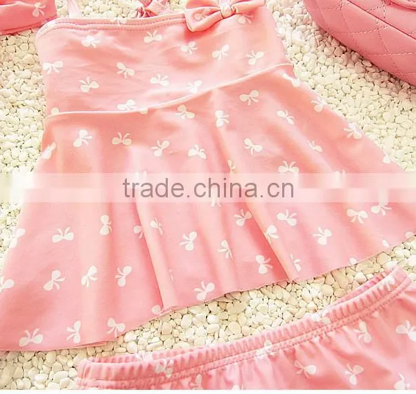 2017 Pink Cute Swimsuit Child Swimear Baby Girls Swimwear photo-5
