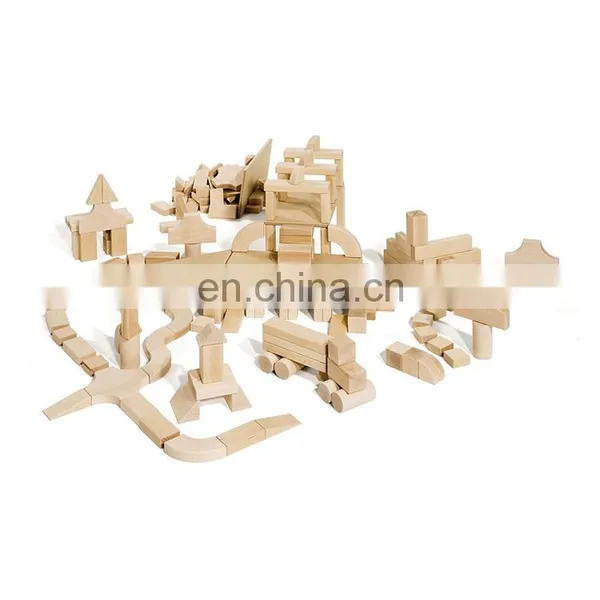 Early Education Kindergarten Solid Wooden Montessori Material Blocks Sets For Perschool Kids photo-3