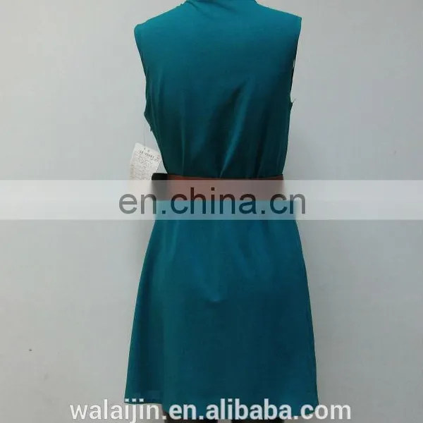 Woman's Classic Pleated Front Button Open Shirt Dress Made of Chiffon Crepe photo-3