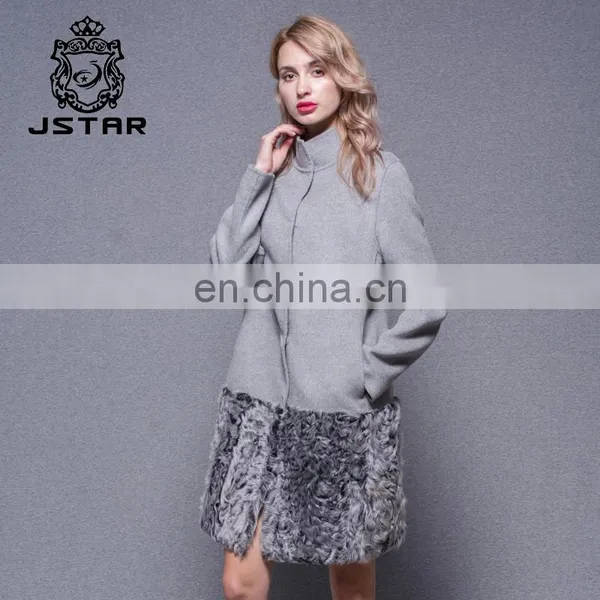 High-end New Winter Long Sleeve Double-sided Cashmere Coat Wool Coat for Women photo-4