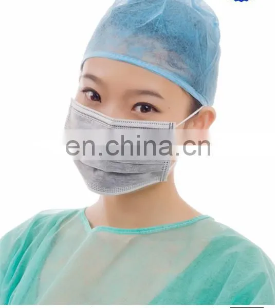 4ply PP Non Woven Activated Carbon Filter Face Mask photo-4