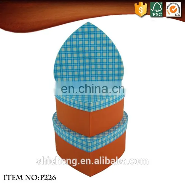 Customized Top Art Craft Quanlity Heart -Shaped Cardboard Gift Box photo-6